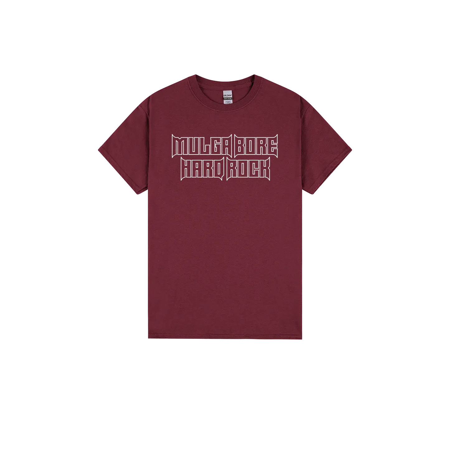 Maroon front flat lay
