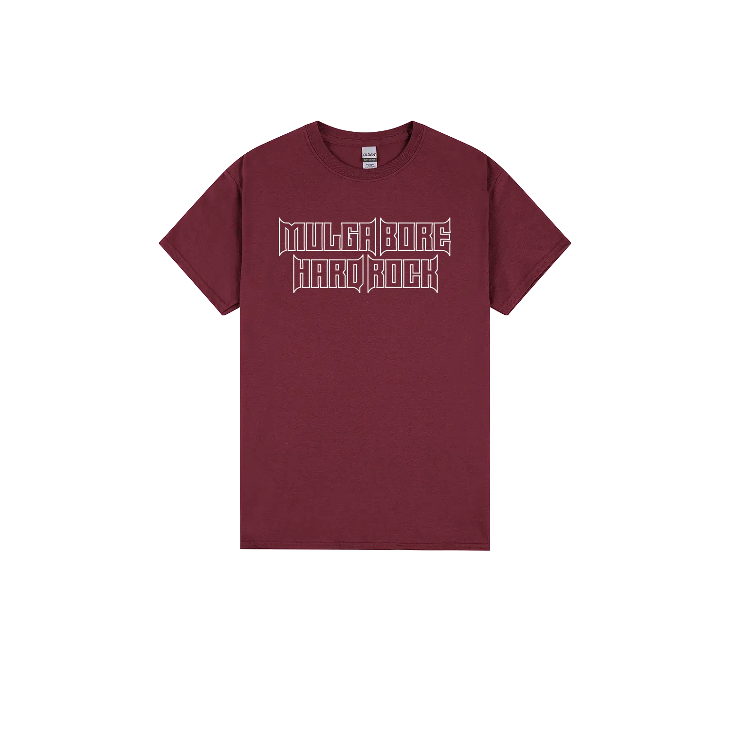 Maroon front flat lay