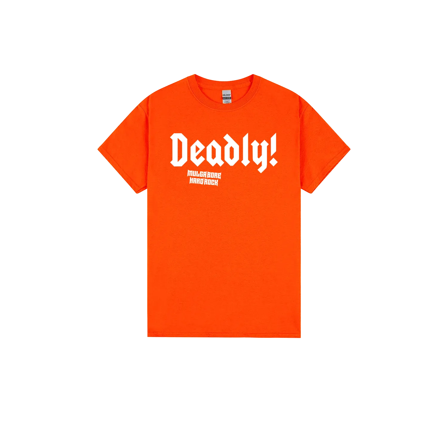 Orange front flat lay